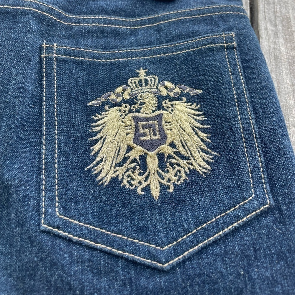 St John Collection Dark Wash Bootcut Jeans Size 6 - Picture 2 of 15